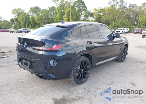 2022 BMW X4 M40I из США, поврежденный, VIN 5UX43DT05N9L84015